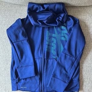 Nike zippered hoodie sweatshirt